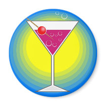 Cocktail magnets by prawny Cocktail magnets
