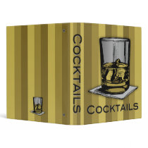 Cocktail & Napkin Design binders