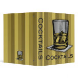 Cocktail & Napkin Design binders