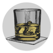 Cocktail & Napkin Design stickers by ElectricPopSpot Cocktail & Napkin Design stickers