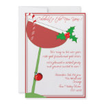 Cocktail New year invitation