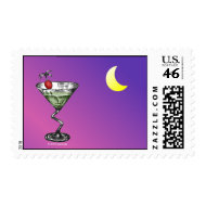 Cocktail Night stamp