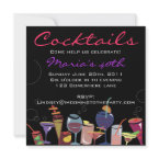 Cocktail Party Happy Birthday Invitation Drink by Marlalove73 Cocktail Party Happy Birthday Invitation Drink by Marlalove73
