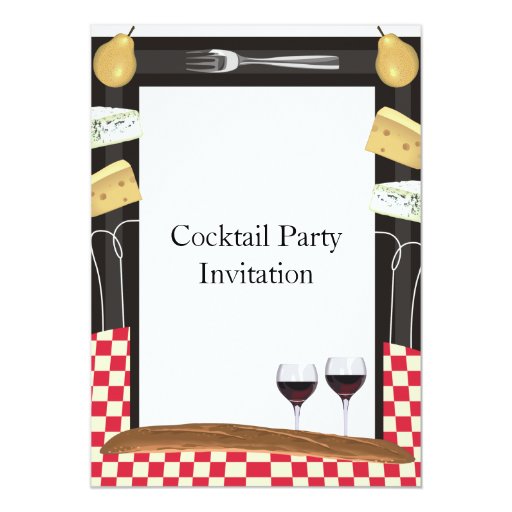 Cocktail Party Invitation Zazzle