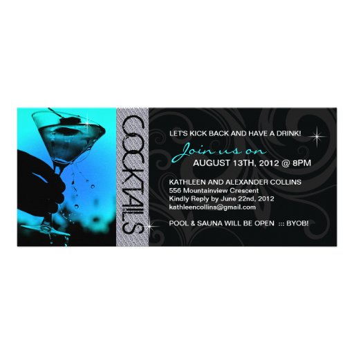 Cocktail Party Invites (front side)