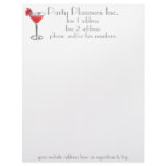 Cocktail Party Planner letterhead