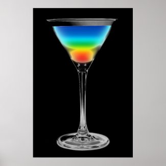 cocktail - rainbow colors