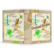 Cocktail Recipe Binder