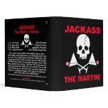 Cocktail Recipe Binder - JACKASS, The Martini