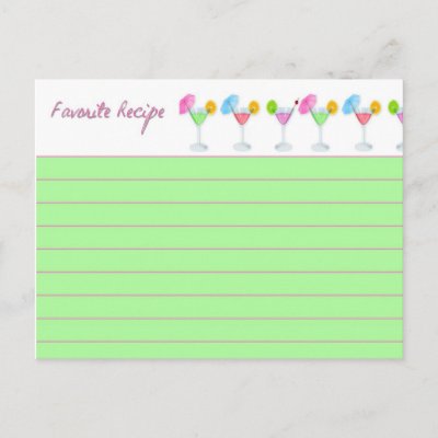 Recipe Card Border