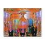 Cocktail Shot and Wine Glasses - Natural Style Postcards