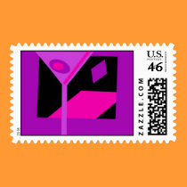 Cocktail Stamp stamps