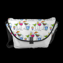 COCKTAIL UP - COCKTAIL GLASSES MESSENGER BAG messenger bags