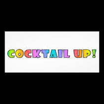 COCKTAIL UP! PARTY INVITATION invitations
