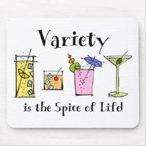 Cocktail Variety Mouse Pad