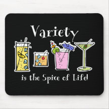 Cocktail Variety Mousepad