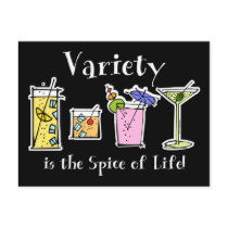 Cocktail Variety Postcards