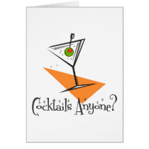 Cocktails Anyone? Card