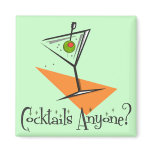 Cocktails Anyone? magnets