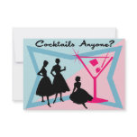 Cocktails Anyone? Response Card invitations