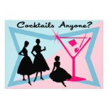 Cocktails Anyone? Response Card Custom Announcements