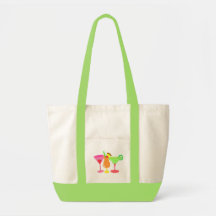 Cocktails Canvas Bags