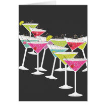 Cocktails for a Big Birthday Funny Greeting Card