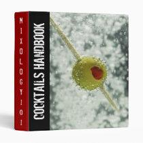 Cocktails Handbook Binder