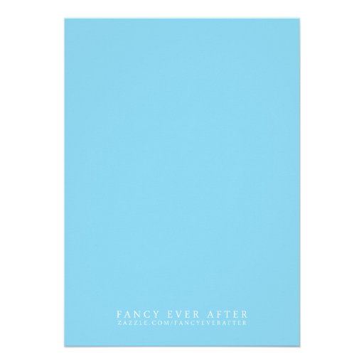 Cocktails & Lingerie Shower Invitations | Blue