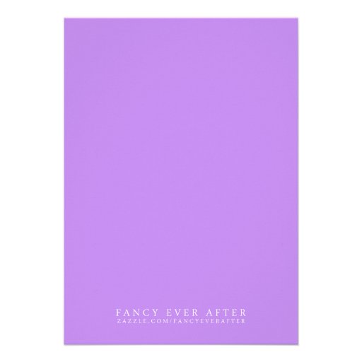 Cocktails & Lingerie Shower Invitations | Purple