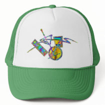 Cocktails, Mixed Drinks, Beverages 2 Mesh Hat