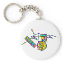 Cocktails, Mixed Drinks, Beverages 2 Keychains