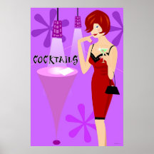 Cocktails Poster