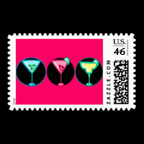 Cocktails Stamps