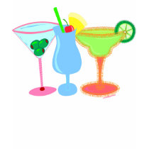 Cocktails t-shirts by totallypainted Cocktails t-shirts