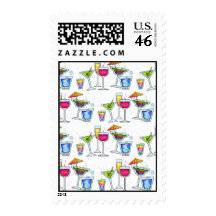 COCKTAILS UP! POSTAGE