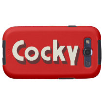 Cocky Galaxy S III Cover Galaxy SIII Cover