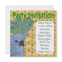 Cocky invitations