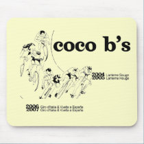 Coco B's Le Tour Mousepad
