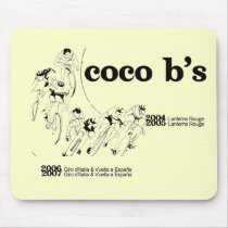 Coco B's Le Tour Mousepad