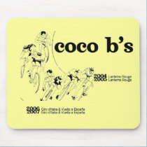 Coco B's Le Tour Mousepad