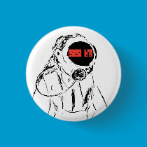Coco B's Team Scuba Button by cocobs Coco B's Team Scuba Button