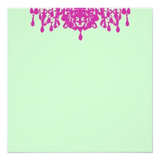 Coco Chandelier ~ Invitation