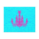 Coco Chandelier ~ Wrapped Canvas .75" Thick Canvas Prints