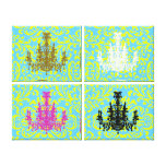 Coco Chandeliers ~ Wrapped Canvas .75" Thick Gallery Wrap Canvas