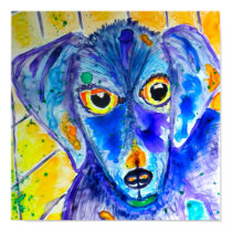 Coco Dog Print posters