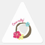 Coco-nutty Triangle Sticker