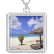 Coco Point Beach, Barbuda, Antigua Personalized Necklace