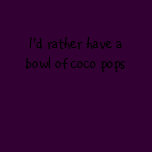 Coco Pops