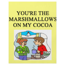 COCOA and marshmallows Personalized Flyer